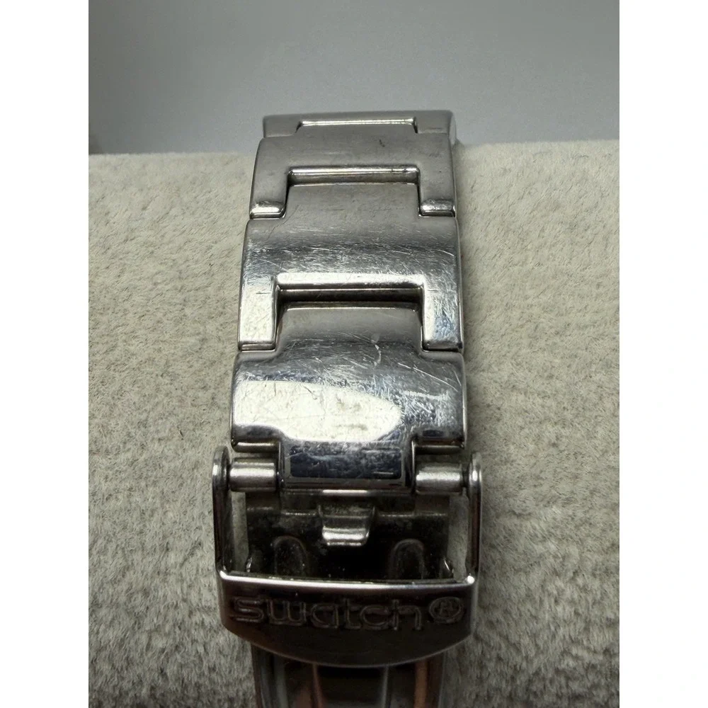 Swatch Irony New Battery Pink Dial Ladies Watch 33MM 6
